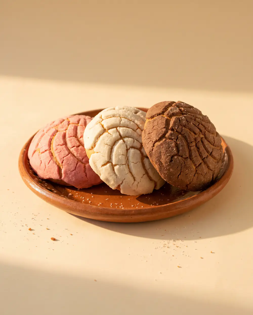 Conchas at Ruby's Pan Dulce